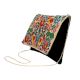 Floral Beaded Cotton Small Sling Bag For Women 